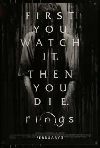 2k728 RINGS advance DS 1sh 2017 D'Onofrio, Galecki, Teegarden, first you watch it then you die!