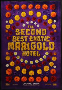 2k758 SECOND BEST EXOTIC MARIGOLD HOTEL teaser DS 1sh 2015 Bill Nighy, Richard Gere, Maggie Smith!