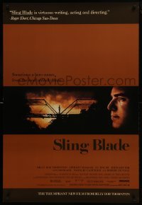 2k791 SLING BLADE 1sh 1996 image of star & director Billy Bob Thornton as Carl!