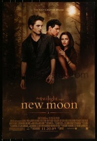 2k923 TWILIGHT SAGA: NEW MOON advance DS 1sh 2009 Kristen Stewart, Robert Pattinson, Taylor Lautner!