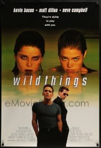 2k968 WILD THINGS DS 1sh 1998 Neve Campbell, Kevin Bacon, Matt Dillon, Denise Richards!