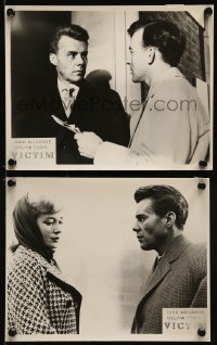 2m994 VICTIM 2 Canadian 8x10 stills 1962 homosexual Dirk Bogarde is blackmailed, Basil Dearden!