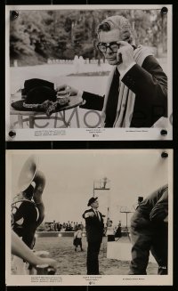 2m837 8 1/2 4 from 7.75x9 to 8x10 stills 1963 Federico Fellini classic, Marcello Mastroianni!