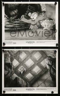 2m444 AMERICAN TAIL 10 8x10 stills 1986 Steven Spielberg, Don Bluth cartoon, Fievel the mouse!