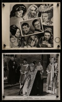 2m296 BECKET 13 from 6.5x9.5 to 8.25x10 stills 1964 Peter O'Toole, Richard Burton in the title role!