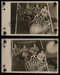 2m784 BIG BROADCAST OF 1938 5 5x8 key book stills 1938 great images of sexy women playing basketball!