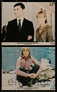 2m036 DIARY OF A MAD HOUSEWIFE 8 8x10 mini LCs 1970 Frank Perry, Carrie Snodgress, Frank Langella!