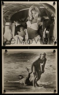 2m788 DON'T MAKE WAVES 5 8x10 stills 1967 great images all with Tony Curtis w/sexy Sharon Tate!