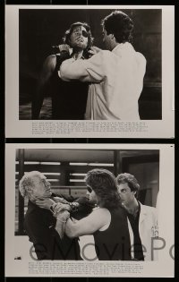 2m727 ESCAPE FROM NEW YORK 6 8x10 stills 1981 Carpenter, Kurt Russell as Snake, all top cast!