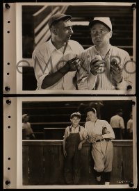 2m791 FAST COMPANY 5 8x11 key book stills 1929 portraits of Jack Oakie with cast, baseball!