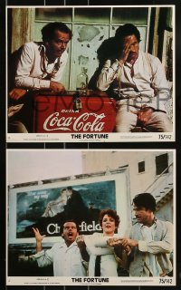 2m020 FORTUNE 10 8x10 mini LCs 1975 images of Jack Nicholson & Warren Beatty, Stockard Channing!
