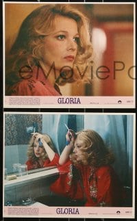 2m048 GLORIA 8 8x10 mini LCs 1980 John Cassavetes directed, cool images of Gena Rowlands!