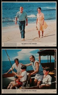 2m057 ISLANDS IN THE STREAM 8 8x10 mini LCs 1977 Ernest Hemingway, George C. Scott, Bloom, Hemmings!