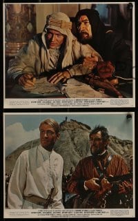 2m024 LAWRENCE OF ARABIA 10 color 8x10 stills R1971 David Lean classic starring Peter O'Toole, Best Picture!