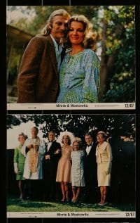 2m127 MINNIE & MOSKOWITZ 7 8x10 mini LCs 1972 John Cassavetes, Gena Rowlands, Seymour Cassel, Avery!