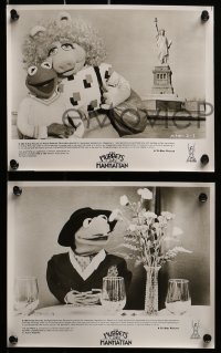 2m316 MUPPETS TAKE MANHATTAN 13 8x10 stills 1984 Jim Henson & Frank Oz, Miss Piggy & Kermit!