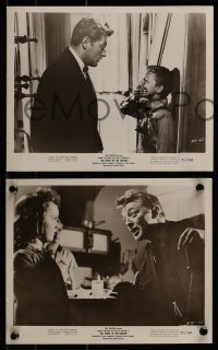 2m818 NIGHT OF THE HUNTER 5 8x10 stills 1956 Robert Mitchum & kids, Laughton's classic noir!