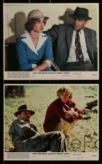 2m079 POSTMAN ALWAYS RINGS TWICE 8 8x10 mini LCs 1981 Jack Nicholson & Jessica Lange, Bob Rafelson!