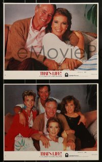 2m104 THAT'S LIFE 8 8x10 mini LCs 1986 Jack Lemmon, Julie Andrews, Sally Kellerman, Robert Loggia!