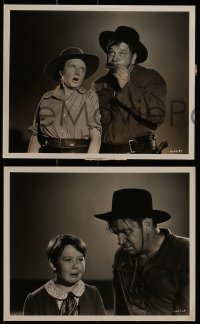 2m941 WYOMING 3 deluxe 8x10 stills 1940 great images of cowboy Wallace Beery & Marjorie Main!