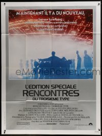 2p741 CLOSE ENCOUNTERS OF THE THIRD KIND S.E. French 1p 1980 Steven Spielberg classic w/new scenes!