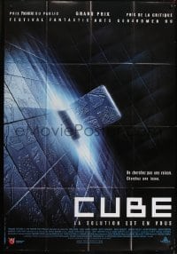 2p745 CUBE French 1p 1999 cool completely different image, Canadian science fiction!