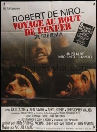 2p757 DEER HUNTER French 1p 1979 directed by Michael Cimino, Robert De Niro, different image!
