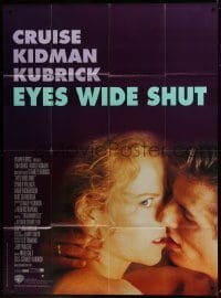 2p787 EYES WIDE SHUT French 1p 1999 Stanley Kubrick, romantic c/u of Tom Cruise & Nicole Kidman!