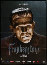 2p800 FRANKENSTEIN French 1p R2008 wonderful close up of Boris Karloff as the monster!