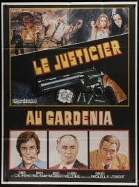 2p806 GARDENIA French 1p 1983 Franco Califano, Martin Balsam, Robert Webber, cool gun art!