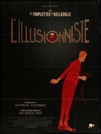 2p843 ILLUSIONIST French 1p 2010 cool magician cartoon with a screenplay by Jacques Tati!