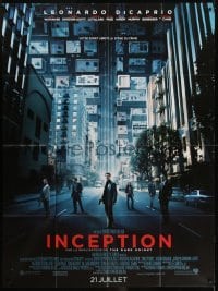 2p845 INCEPTION advance French 1p 2010 Christopher Nolan, Leonardo DiCaprio, Joseph Gordon-Levitt!