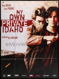 2p913 MY OWN PRIVATE IDAHO French 1p R2009 River Phoenix with his arms around Keanu Reeves!
