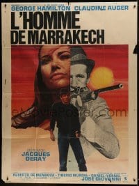 2p973 THAT MAN GEORGE French 1p 1967 L'Homme de Marrakesh, George Hamilton, Claudine Auger!