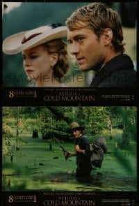 2p650 COLD MOUNTAIN 6 French LCs 2004 Jude Law, Nicole Kidman, Renee Zellweger, Civil War!