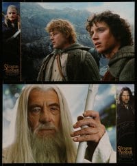 2p661 LORD OF THE RINGS: THE TWO TOWERS 12 French LCs 2002 J.R.R. Tolkien & Peter Jackson epic!