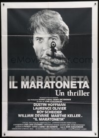 2p567 MARATHON MAN Italian 1p 1976 cool image of Dustin Hoffman, John Schlesinger classic thriller!
