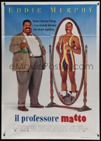 2p575 NUTTY PROFESSOR Italian 1p 1996 different image of Eddie Murphy standing by mirror!