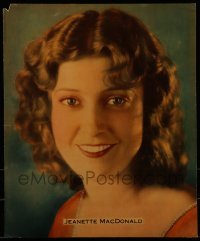 2p013 JEANETTE MACDONALD jumbo LC 1930s wonderful head & shoulders close up smiling portrait!
