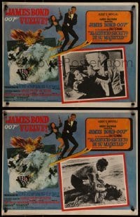 2p152 ON HER MAJESTY'S SECRET SERVICE 3 Mexican LCs 1970 Lazenby's only appearance as James Bond!