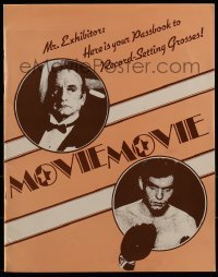 2p173 MOVIE MOVIE promo brochure 1978 George C. Scott, Stanley Donen, includes two 19x25 posters!