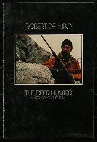 2p167 DEER HUNTER promo brochure 1978 Michael Cimino, Robert De Niro, Christopher Walken