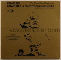 2p196 COUNTESS FROM HONG KONG 33 1/3 RPM soundtrack record 1967 Brando, Sophia Loren, Chaplin