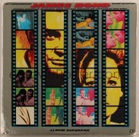 2p206 JAMES BOND 33 1/3 RPM soundtrack record 1972 10th anniversary double album superpak!
