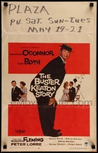 2p254 BUSTER KEATON STORY WC 1957 Donald O'Connor as The Great Stoneface comedian, Ann Blyth