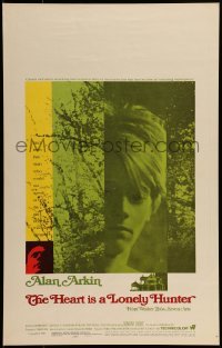 2p299 HEART IS A LONELY HUNTER WC 1968 Alan Arkin, Sondra Locke, a story of innocence lost!