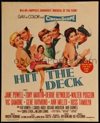 2p303 HIT THE DECK WC 1955 Debbie Reynolds, Jane Powell, Tony Martin, Walter Pidgeon, Ann Miller