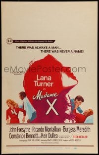 2p341 MADAME X WC 1966 sexy Lana Turner always had a man, but never a name!