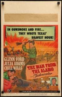 2p346 MAN FROM THE ALAMO WC 1953 Budd Boetticher, Glenn Ford was the man they called The Coward!