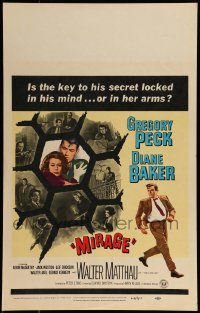 2p354 MIRAGE WC 1965 is the key to Gregory Peck's secret in his mind, or in Diane Baker's arms?